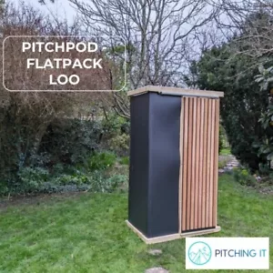 Portable toilet block / compost toilet / flatpack new composting waterless loo - Picture 1 of 14