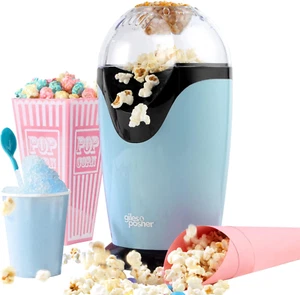 Giles & Posner EK0493GSBL Electric Popcorn Maker – Hot Air Circulation, Measurin - Picture 1 of 8
