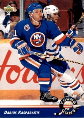 1992-93 Upper Deck Darius Kasparaitis . New York Islanders #563 - Image 1 of 2