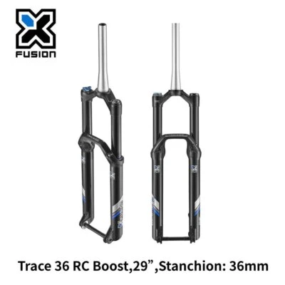 Horquilla de suspensión XFusion Trace 36 RC Boost MTB, 29", 170 mm de recorrido 51 mm de desplazamiento Foto 1 de 4