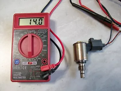 2000-2002 Lincoln LS THUNDERBIRD Hydraulic Cooling Fan Pump Actuator Solenoid - Image 1 of 3