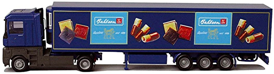 Renault AE 500 Magnum Semirimorchio Autoarticolato Bahlsen Baumann 1:87 AWM - Immagine 1 di 1