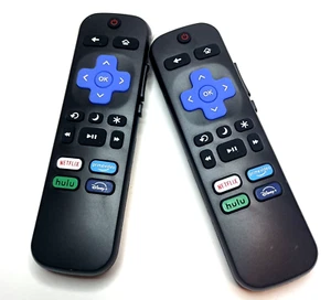 2pack Remote Control Replacement for All Roku TV, TCL/Hisense Not for Stick/Box - Picture 1 of 6