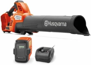 Soplador de hojas inalámbrico Husqvarna Leaf Blaster 350iB alimentado por batería, 200-MPH 800-C - Imagen 1 de 10