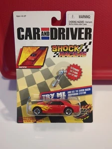 2000 Car and Driver Shock Racers 1969 Camaro Red With Flames Vhtf - Picture 1 of 5