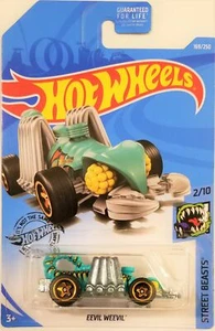 Hot Wheels - 2019 Street Beasts 2/10 Eevil Weevil 169/250 (BBFYF64) - Picture 1 of 1