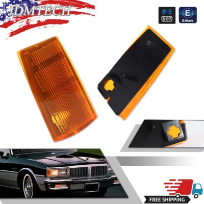 PAR de luces marcadoras delanteras laterales para 81-85 Chevy Caprice NUEVO juego de luces izquierda derecha Foto 1 de 4