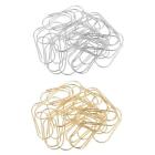 20Pcs/Pack Large Metal Paper Clips Jumbo Bookmark Stationery Paperclips