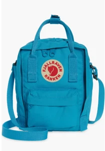 NWT Fjallraven Kånken Water Repellent Sling Shoulder Bag Deep Turquoise - Picture 1 of 8