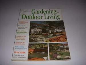 HOUSE BEAUTIFUL'S GARDENING AND OUTDOOR LIVING Magazine, 1963, 60's Landscaping! - Picture 1 of 3