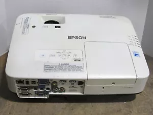 Tested Epson PowerLite 1975W 3LCD WXGA Projector 5000 Lumens w/ 1077 Lamp Hours - Picture 1 of 13
