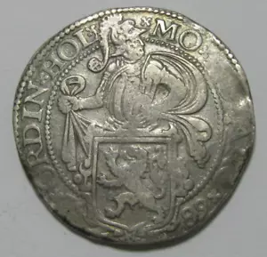 ZALDI2010 - HOLLAND , 1 LEEUWENDAALDER 1589 . 27,2gramos/40mm PLATA - Photo 1 sur 2