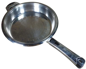 Bachmayr Padella Acciaio Inox 18/10 Solingen 12" Acciaio Inox #240101 Induzione - Foto 1 di 4