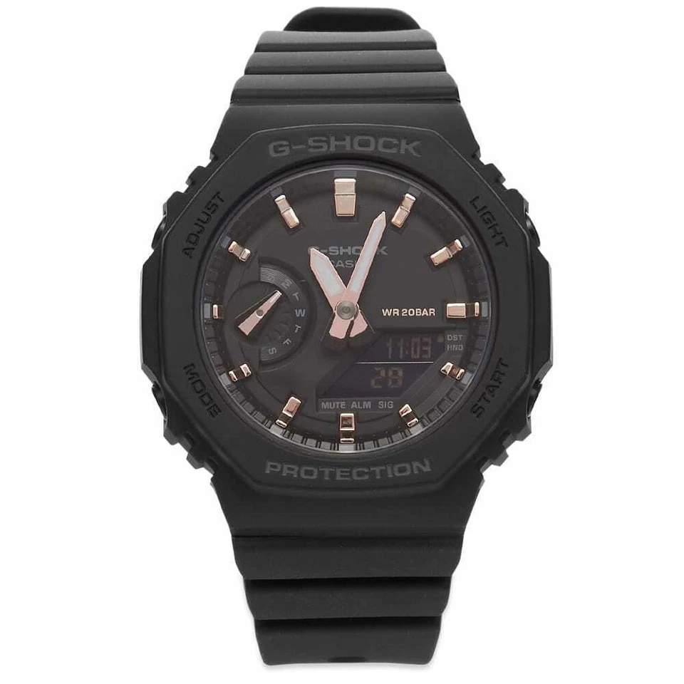 Casio G-SHOCK GMA-S2100-1A 46mm Black Resin Case with Black Resin Band Women's Wristwatch