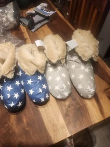 Paar Hausschuhe Hüttenschuhe WARM - Bild 1 von 3