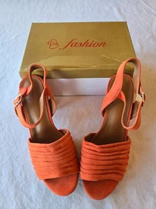 Chaussures à talons orange taille 39 marque Fashion (li) - Imagen 1 de 6