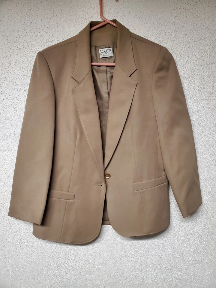 Mujer - Blazer Vintage Beige - SOLOS by Koret - Talla 8 Foto 1 de 4