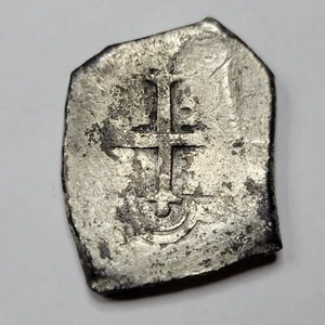 1724-1728 Cob 8 Reales Mexico Silver Spanish Treasure Coin Philip V *G788 - Picture 1 of 5