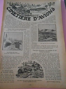Cimetière d'Avions Print 1936 - Foto 1 di 1