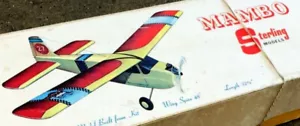 Sterling MAMBO PLANS & PATTERNS a Mighty Mambo Reduced to 48" RC Model Airplane - Picture 1 of 7