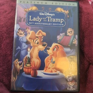 Lady and the Tramp (DVD, Platinum Edition, Disney, 1955) - STK - Picture 1 of 1