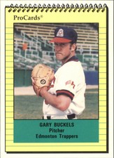 1991 Edmonton Trappers ProCards #1509 Gary Buckels