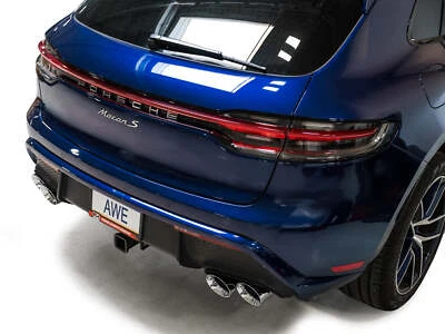 Escape AWE Tuning Touring con puntas cromadas para Porsche Macan 2.9TT 2022+ Foto 1 de 4