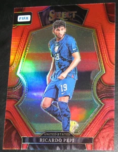 2022-23 Select FIFA Ricardo Pepi Red Prizm USMNT Mezzanine #184 - Picture 1 of 2