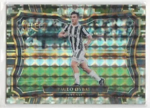 2017-18 Panini Select #253 Paulo Dybala Field Level Camo Prizm 3/20 Juventus - Foto 1 di 2