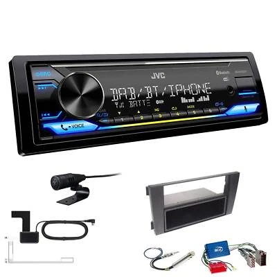 JVC KD-X472DBT Media Autoradio Bluetooth DAB+ für Audi A6 Facelift OEM 2 DIN - Bild 1 von 4