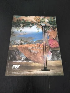 DE MAJO MURANO STEHLAMPE MISS ITALIA DESIGN EZIO RIZZETTO WERBUNG - Bild 1 von 1