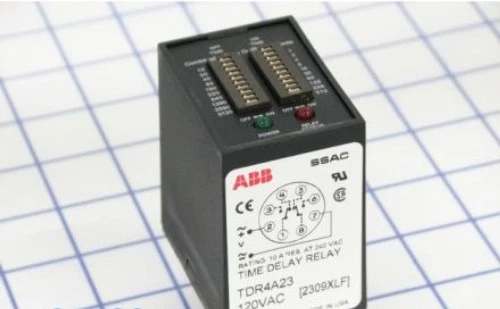 TDR4A23 Littelfuse Relays, TDR Series Time Delay Relay, Recycler, 120VAC On time - Image 1 of 1