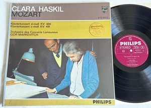 CLARA HASKIL Mozart Piano Concertos MARKÉVITCH PHILIPS PLUM ED1 STEREO NM MINT - Picture 1 of 3