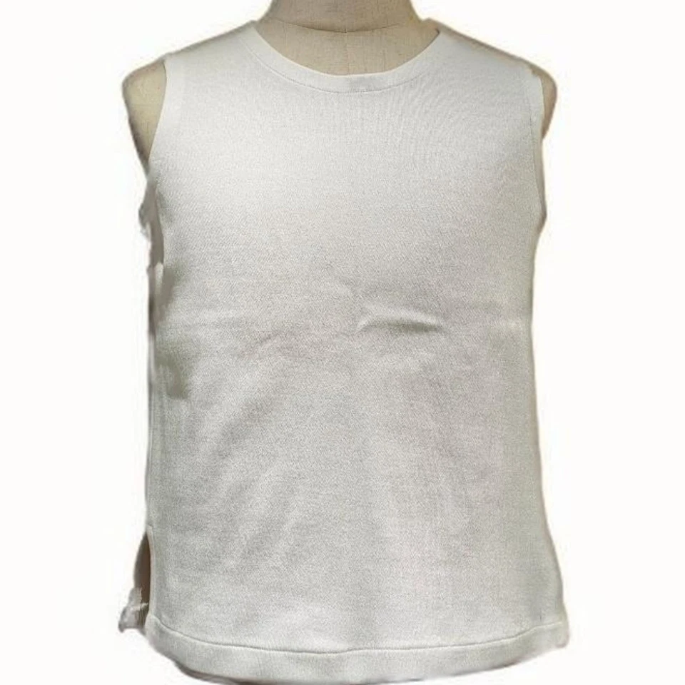 Cut Resistant Outdoor Vest Double-Knit Fabric Anti-Tear Protective Wear - Image 1 of 4