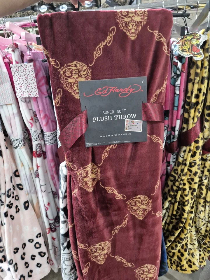 Ed Hardy毛毯 — 第 1/1 张图片