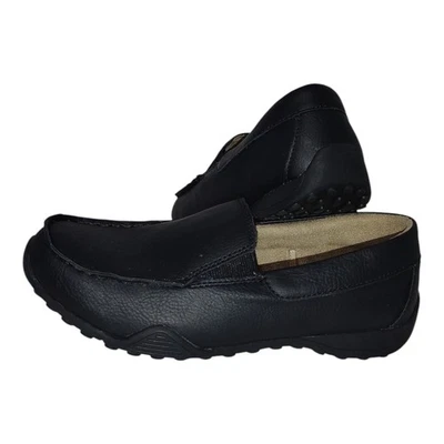 The Children's Place Shoes Boys Size 2Y Loafers Black Slip On Dress  MSRP $36.99 - Image 1 of 4