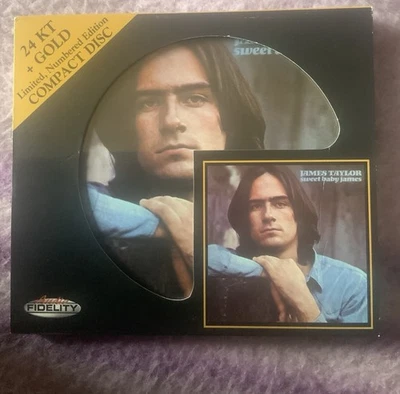 James Taylor. Sweet Baby James. Audio Fidelity 24k Gold CD. - Image 1 of 4