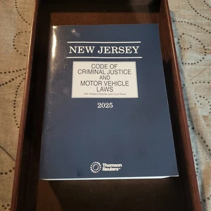 2025 New Jersey Code Of Criminal Justice And Motor Vehicle Laws. Thomson Reuters - Picture 1 of 6