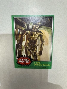 1977 Topps Star Wars #207 C-3PO Anthony Daniels Error Card SUPER NICE - Picture 1 of 4