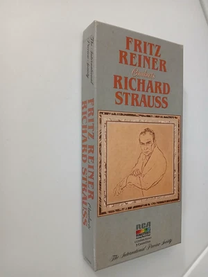 "FRITZ REINER CONDUCTS RICHARD STRAUSS" - 3 CASSETTE BOX SET - FACTORY SEALED - Image 1 of 4