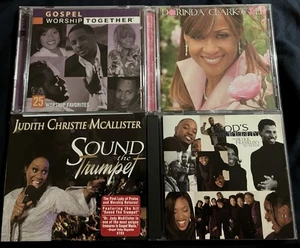 JUDITH McALLISTER, DORINDA CLARK, SMOKIE NORFUL, KIRK FRANKLIN - Gospel Cd Lot - Picture 1 of 5