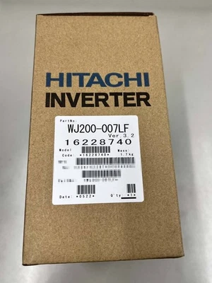 HITACHI WJ200-007LF Inverter Drive AC200V 0.75kW - Image 1 of 3