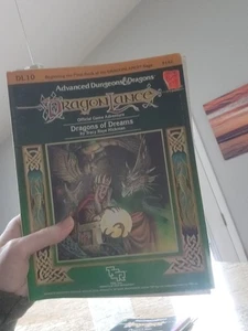 1985 TSR AD&D DL10 DRAGONLANCE DRAGONS OF DREAMS 9142 ADV 1ST PRINT COMPLETE - Bild 1 von 3