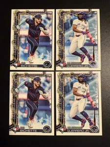 2025 Topps Holiday (2) Bo Bichette #H45 + (2) Vladimir Guerrero Jr. Toronto WS - Imagen 1 de 2