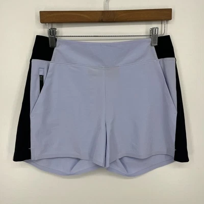Athleta Athletic Shorts Women's Size 6 Purple Pull On Activewear Stretch Gym - Image 1 of 4