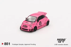 1/64 ABARTH 595 LB-WORKS X ABAS WORKS ROSA (RHD) MGT00851-R - Imagen 1 de 1