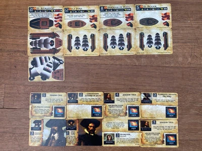 Wizkids CSG Pirates Spanish Main 2004 English Pirates Spanish Ships and Crews - Image 1 of 4