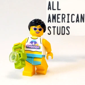 LEGO Classic Paradisa Beach Bae Minifigure 21358 Vending Machine Town City - Picture 1 of 6