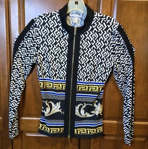 Joseph Ribkoff Jacke Damen Reißverschluss vorne 2-teilig schwarz weiß Gr. 4 Griechisch Kanada " - Bild 1 von 17