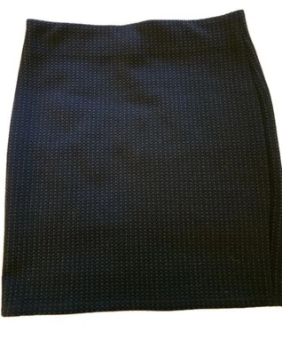 Юбка Ann Taylor Loft женская XS черная хлопковая эластичная 17 дюймов короткая высокая посадка - Изображение 1 из 4